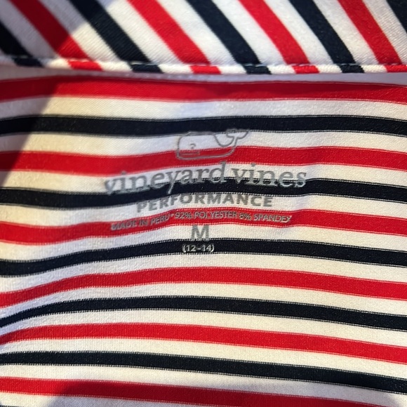 Vineyard Vines Performance Polo - boys size Medium (12-14) - Picture 2 of 2
